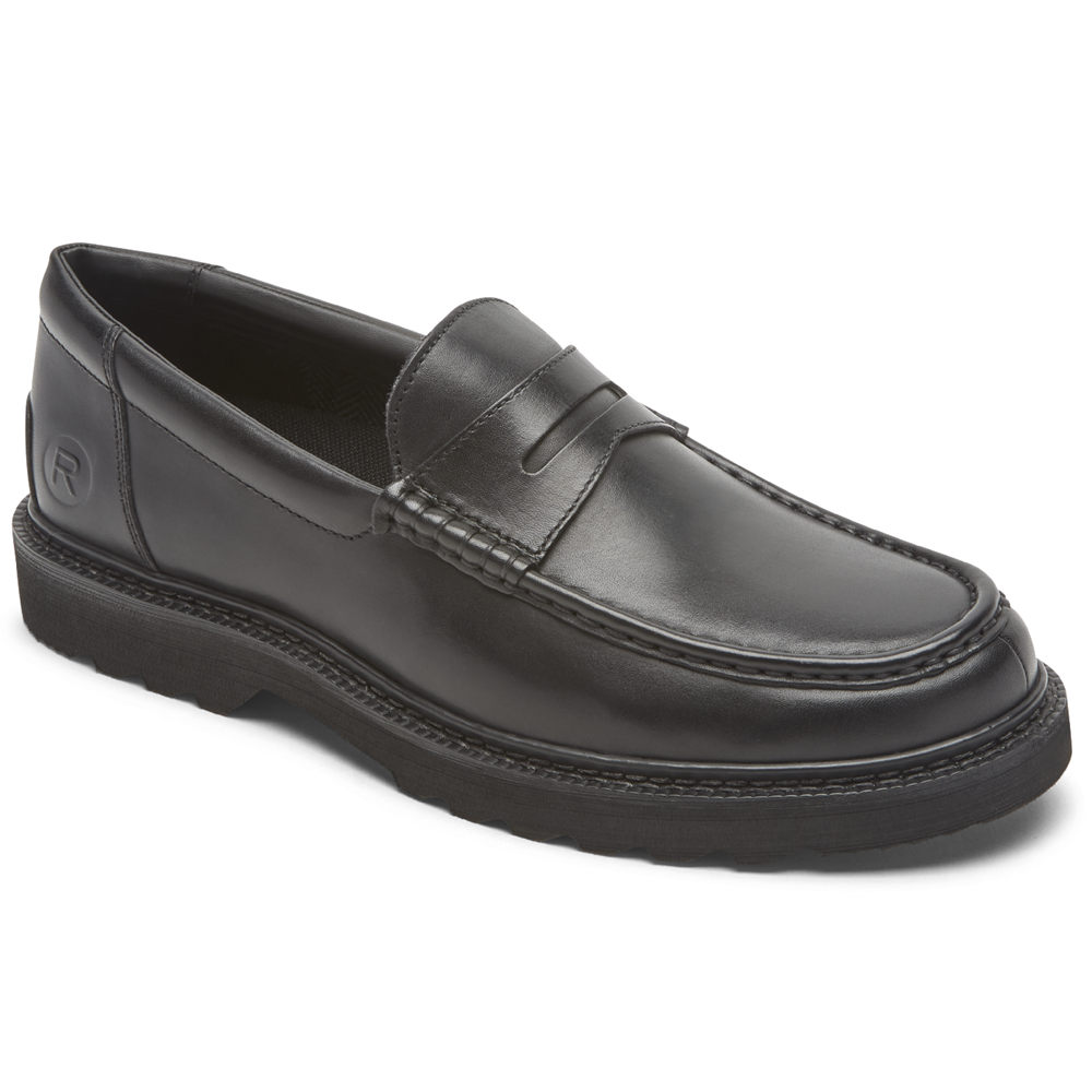 Rockport Slip-On Herr Svarta - Peirson Penny Keeper - DBWIN6540